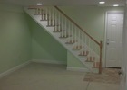 Basement design and build-out in Watertown, MA.